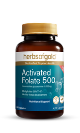 Herbs of Gold - Activated Folate 500